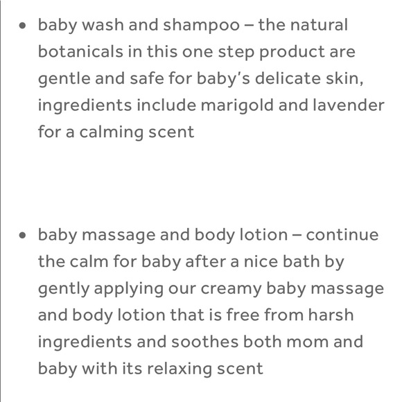 ✨Host Pick✨ NATURAL Pure Haven Baby shampoo/wash, massage/body lotion, cream NWT - Picture 9 of 10